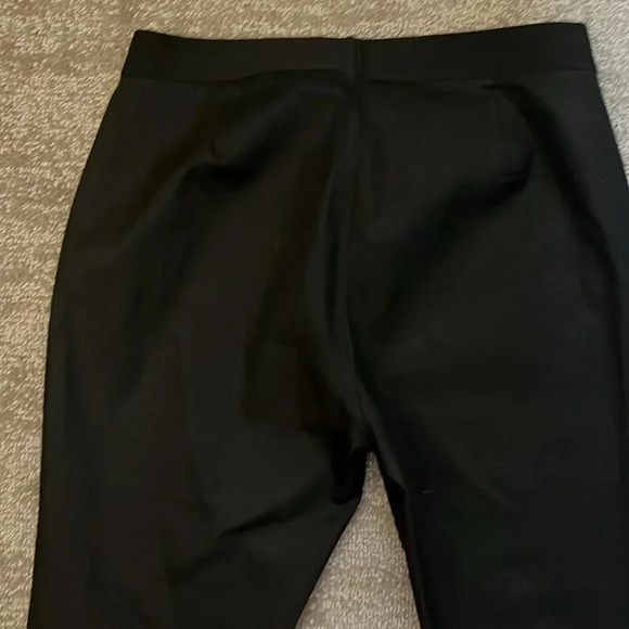 Eileen Fisher Elastic Waist Black Dress Pants Size Small - Picture 8 of 10
